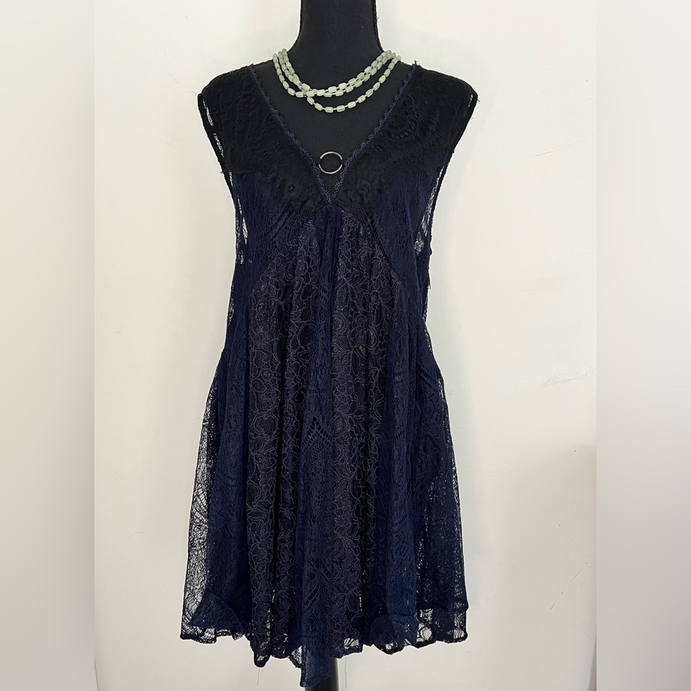 Free People Lace Swing Dress